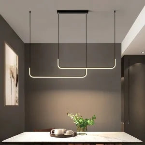 Modern Pendant Light with 3 in 1 CCT Remote (Size Customization Available)