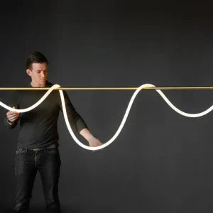 Designer Spiral Pendant LED Light with 3 in 1 CCT Remote (Size Customization Available)