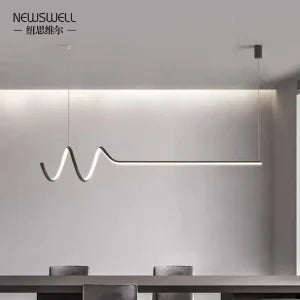 Modern LED Pendant Light with 3 in 1 CCT Remote (Size Customization Available)