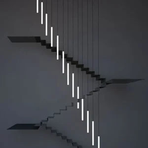 Modern Pendant LED Light with 3 in 1 CCT Remote (Size Customization Available)